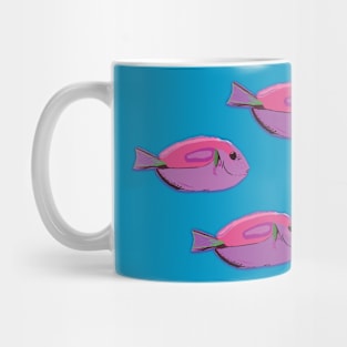 Pink Fishes Mug